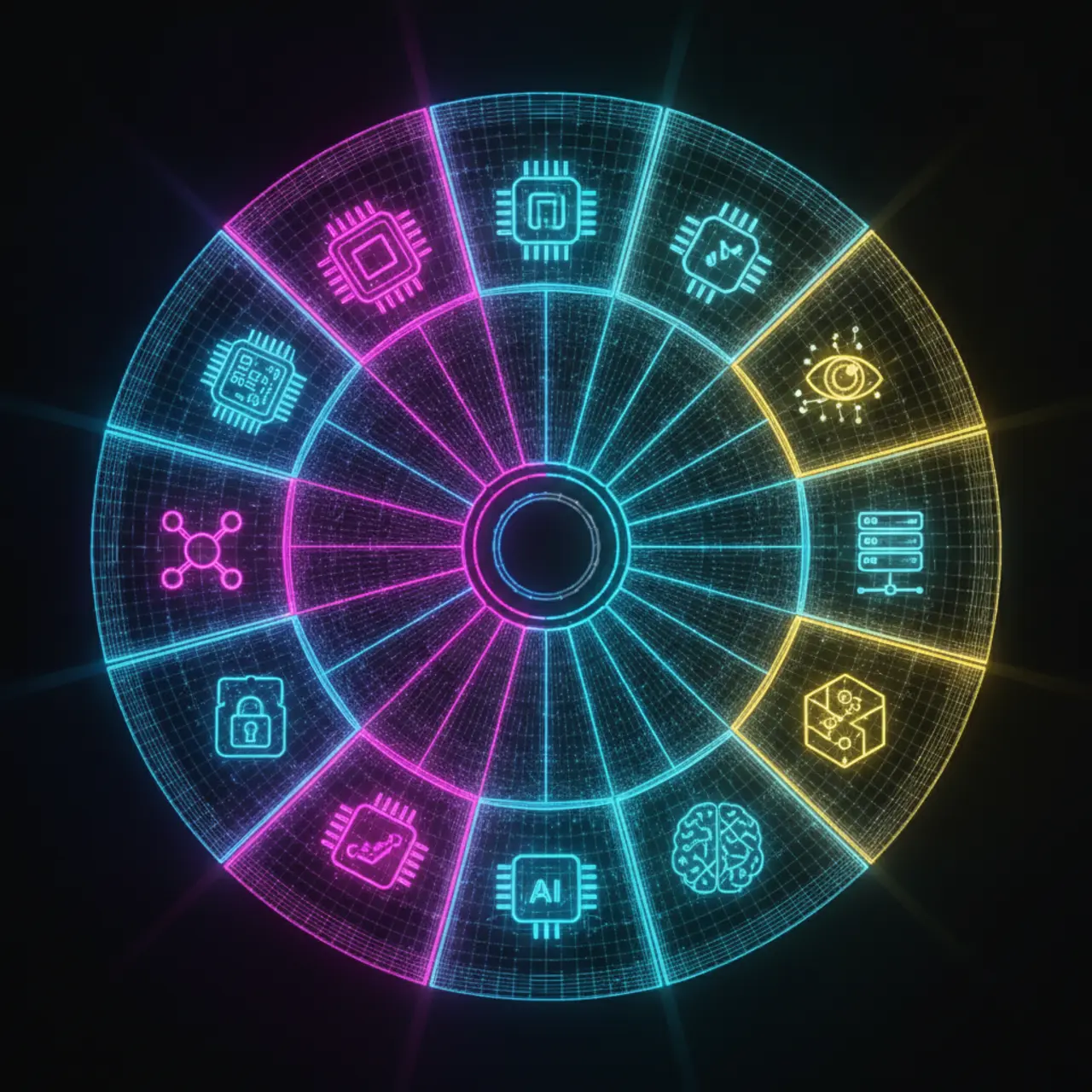Cyber Spin Board